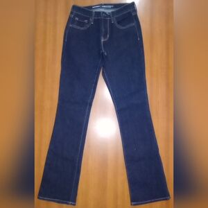 Old Navy Curvy Profile Women Size 0 Dk Blue BRAND NEW never worn flawless